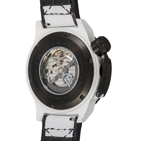 BL-3137-01 TRAFALGAR - CERAKOTE WHITE - BALLAST Watches