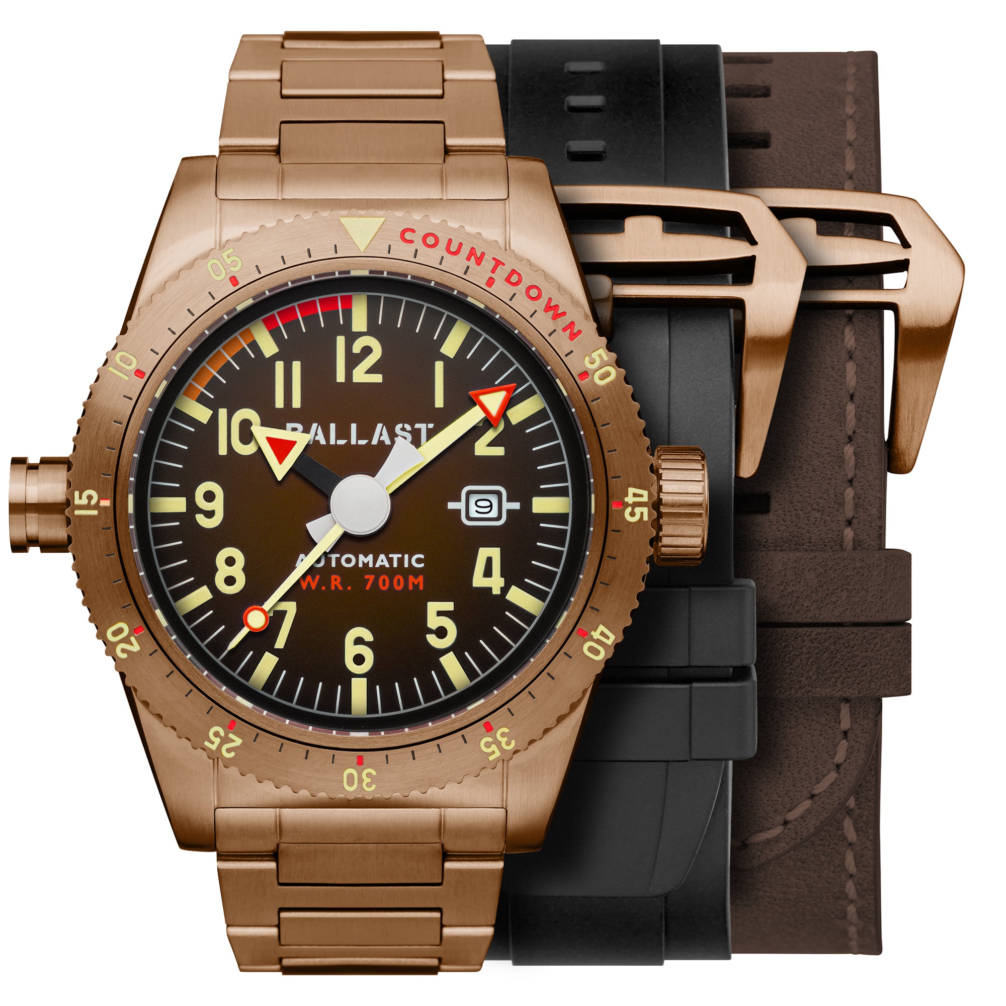 BROWN - BALLAST Watches