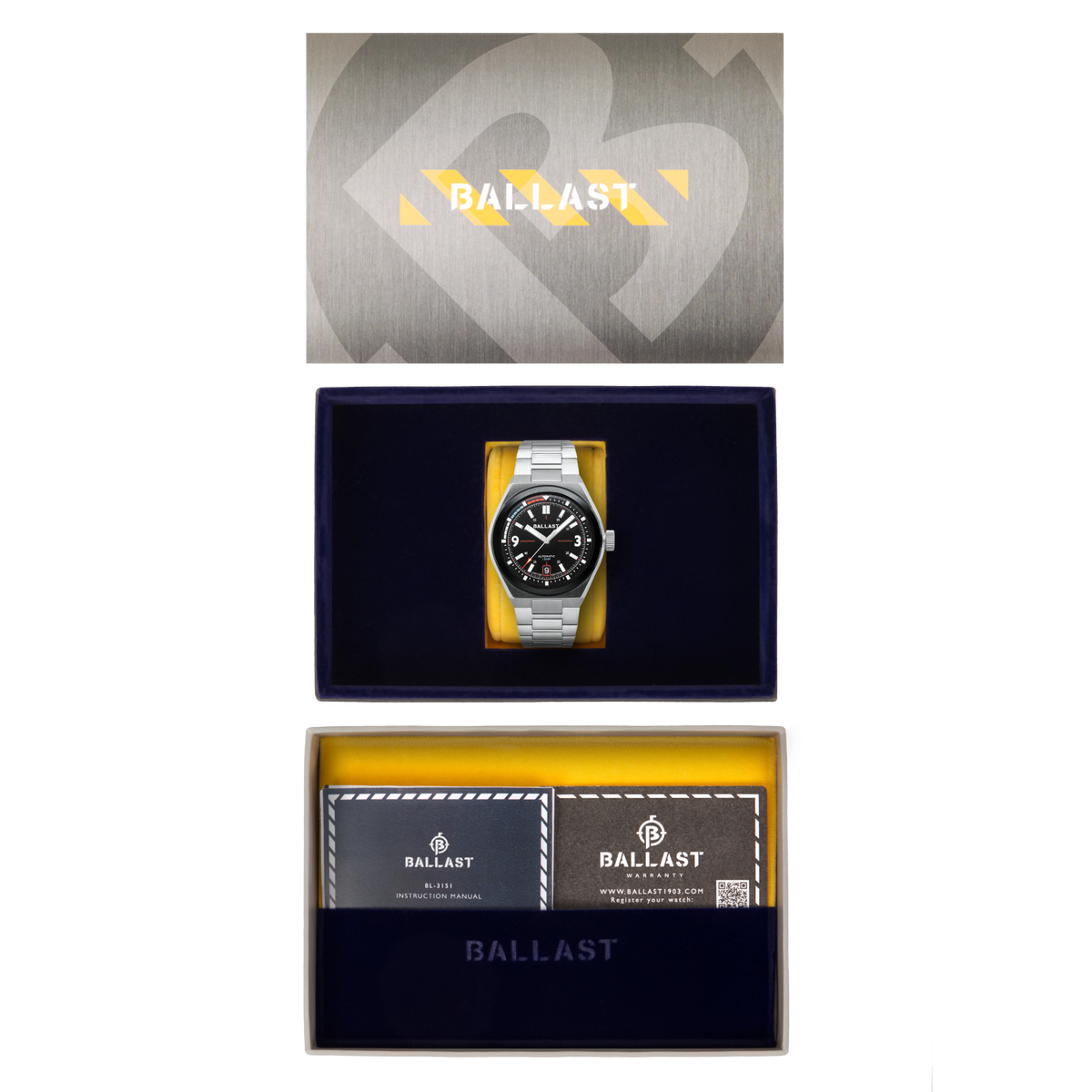 PETROL BLACK - BALLAST Watches